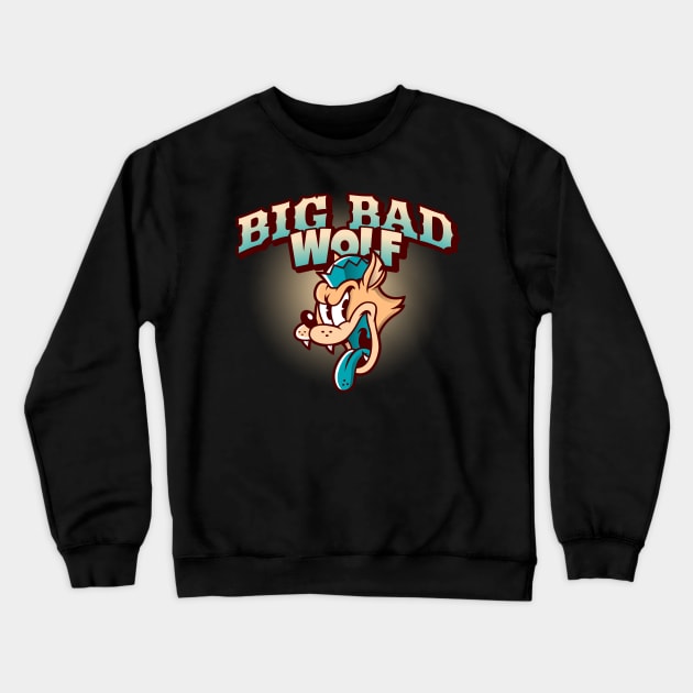 Cuphead Retro Cartoons Crewneck Sweatshirt by Tip Top Tee's